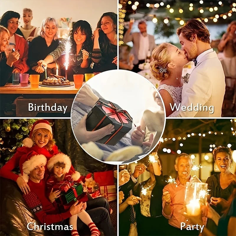 BowLift | Hexagon Photo Explosion Box