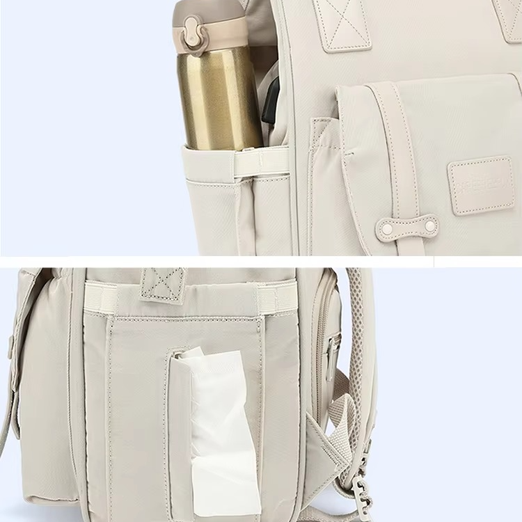 BowLift | Baby Diaper Backpack with Stroller Hooks, Waterproof Travel Maternity Bag for Everyday Essentials