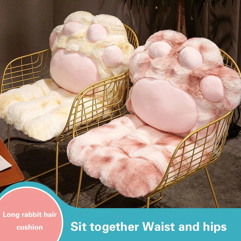 BowLift | Cozy Cat Paw Plush Seat Pillow