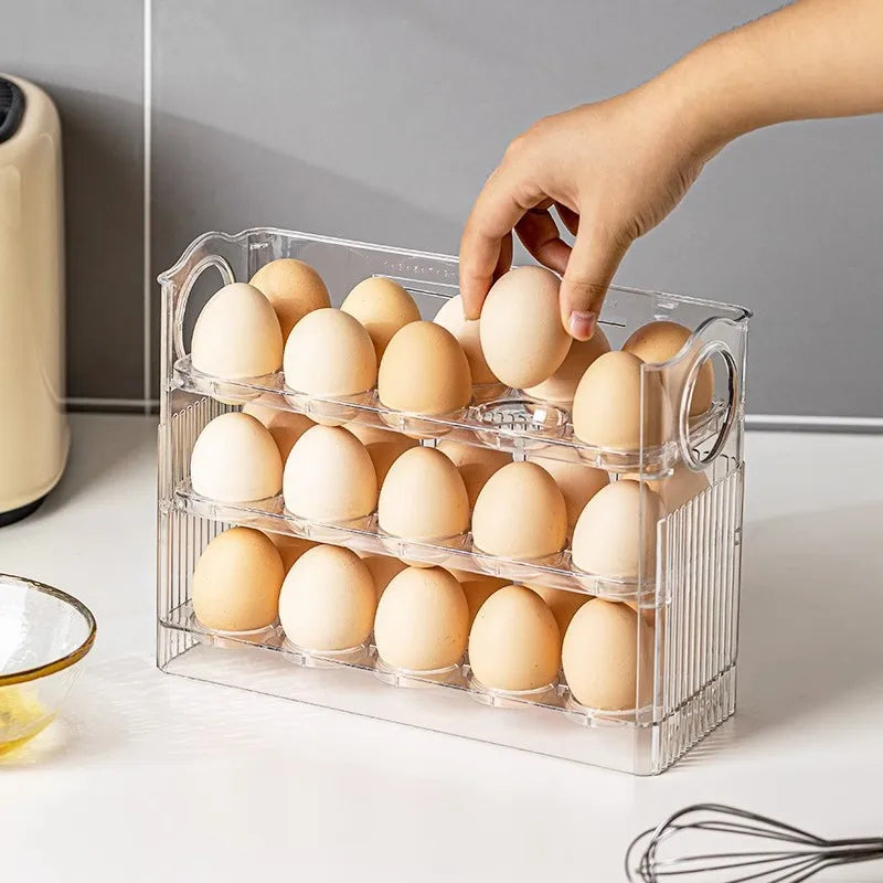 BowLift | 3-layer Flip Egg Storage Box