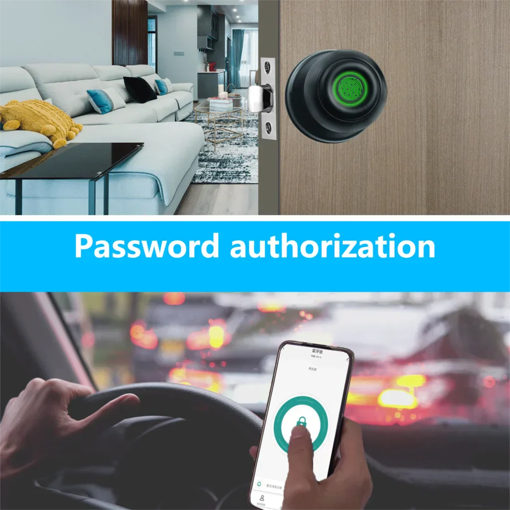 BowLift | Touch Secure Fingerprint Smart Door Knob
