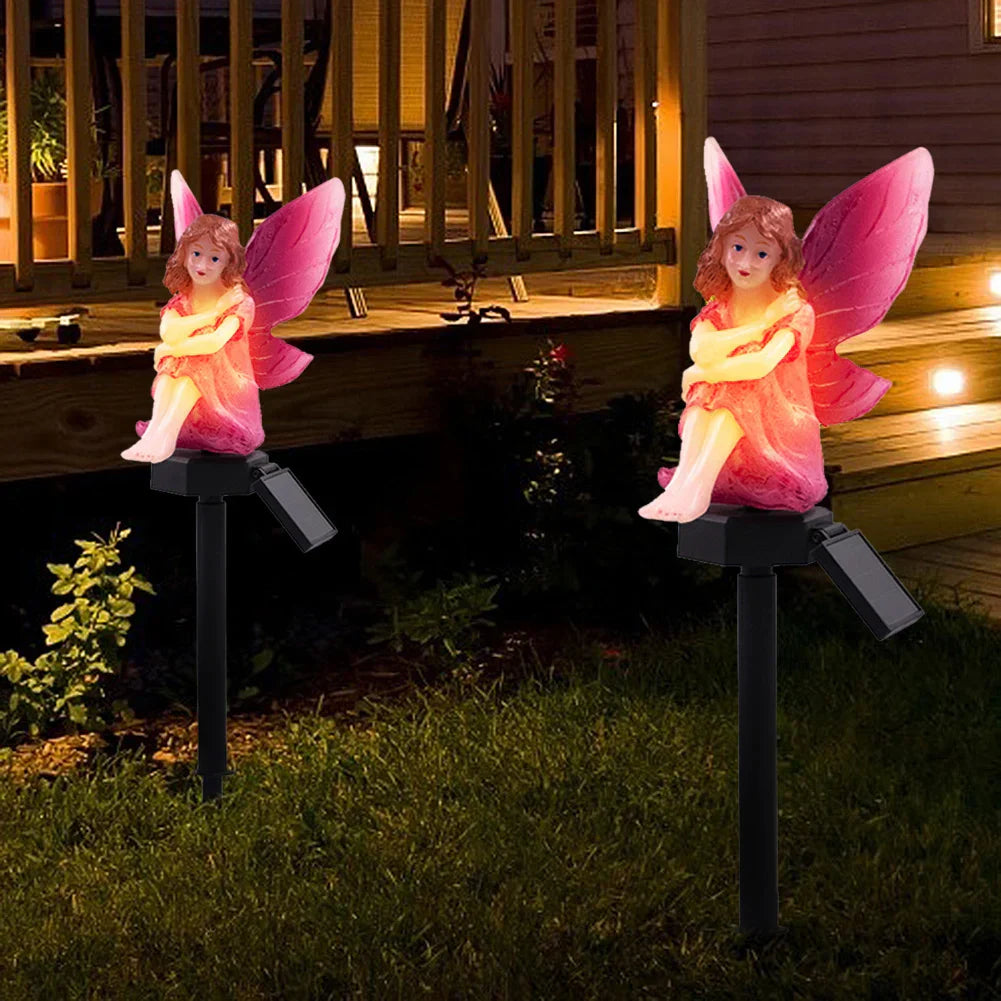 BowLift | GlowSphere Elvaria | Solar Fairy Light | 2-in-1 Decor | For Garden & Balcony