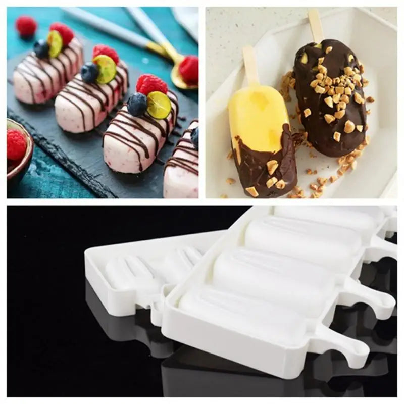 BowLift | 4-Rack Non-Stick Popsicle Ice Cream Mold
