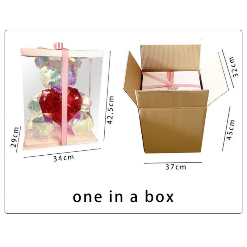 BowLift | Colorful Glowing Teddy Bear