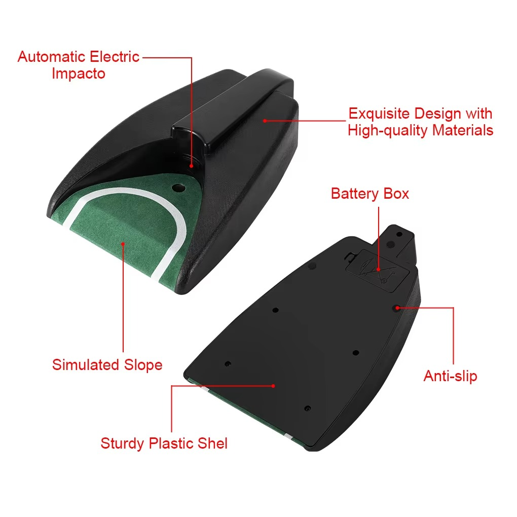 BowLift | Automatic Golf Putting Cup with Ball Return for Indoor and Office Training