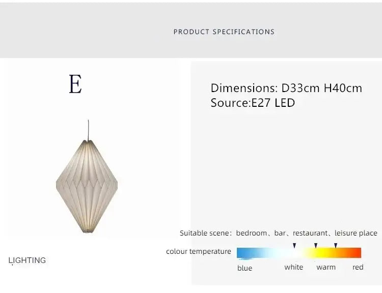 BowLift | Elegant origami-inspired paper lantern