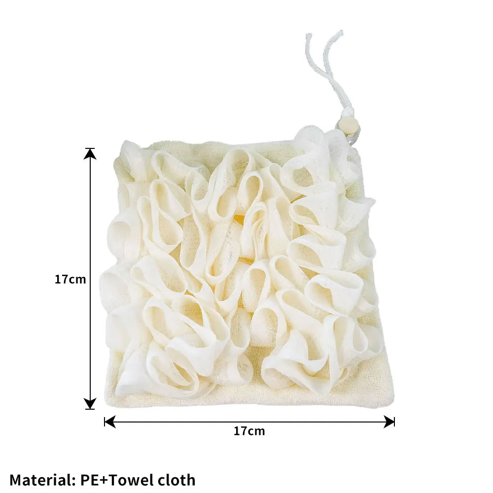 BowLift | 2-In-1 Exfoliating Mesh Shower Sponge