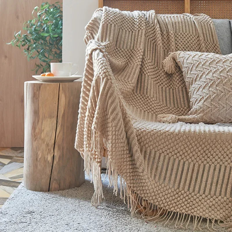 BowLift | Nordic Style Dick Knitted Blanket