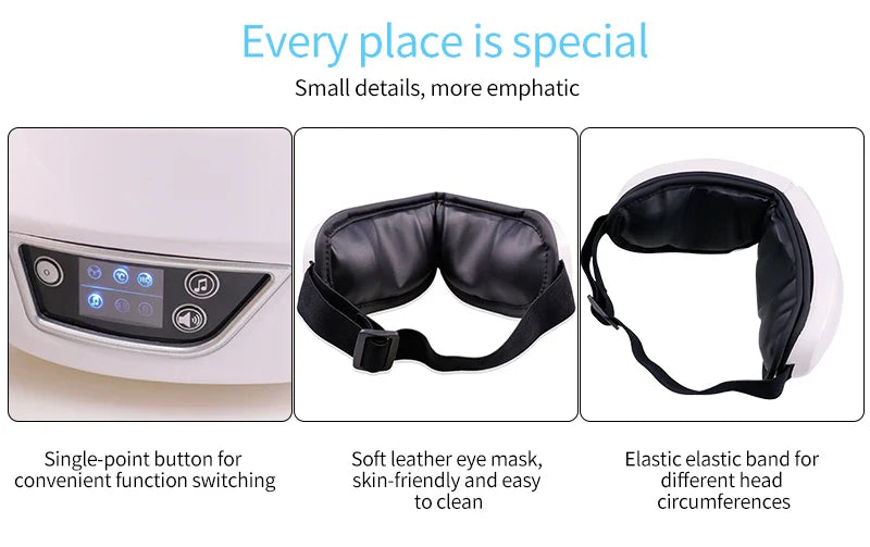 BowLift | Bluetooth Music Hot Compress Eye Massager