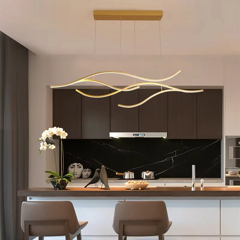 BowLift | Elegant Modern LED Ceiling Chandelier for Stylish Home Decor