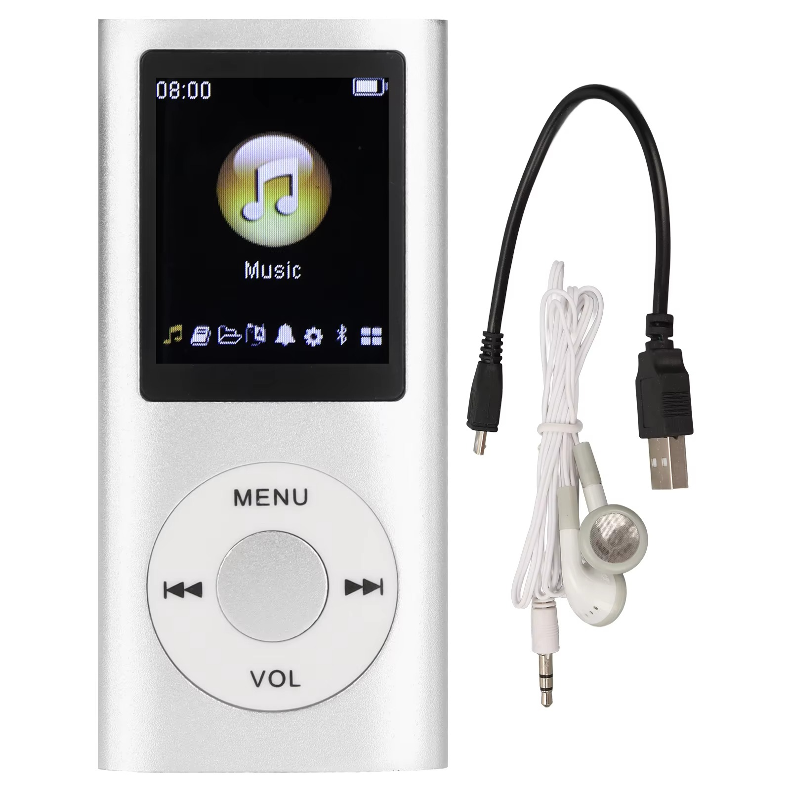 BowLift | Compact High-Resolution 1.8" LCD MP3 Player
