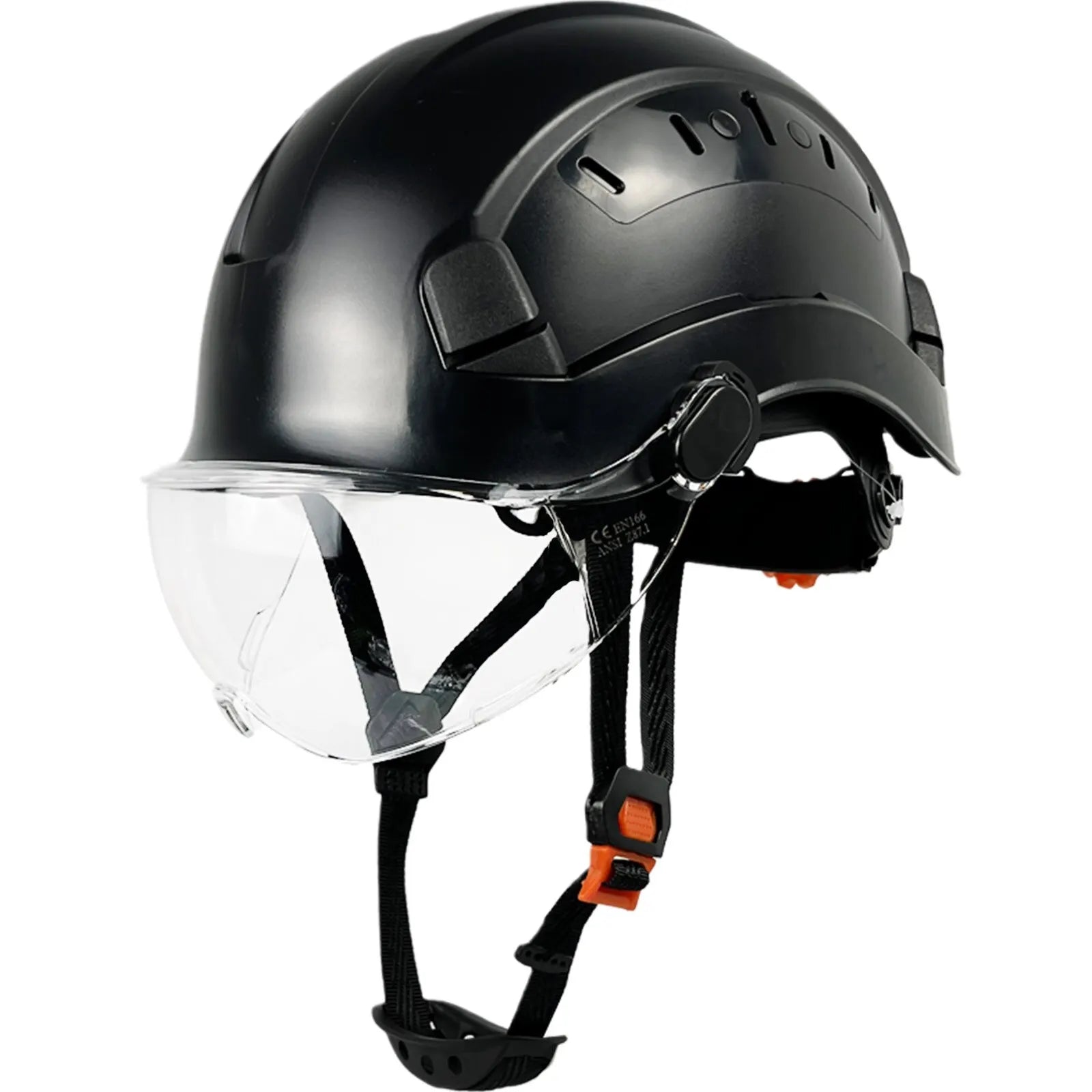 BowLift | CE ABS Safety Helmet with Goggles & Visor – SafeGuard