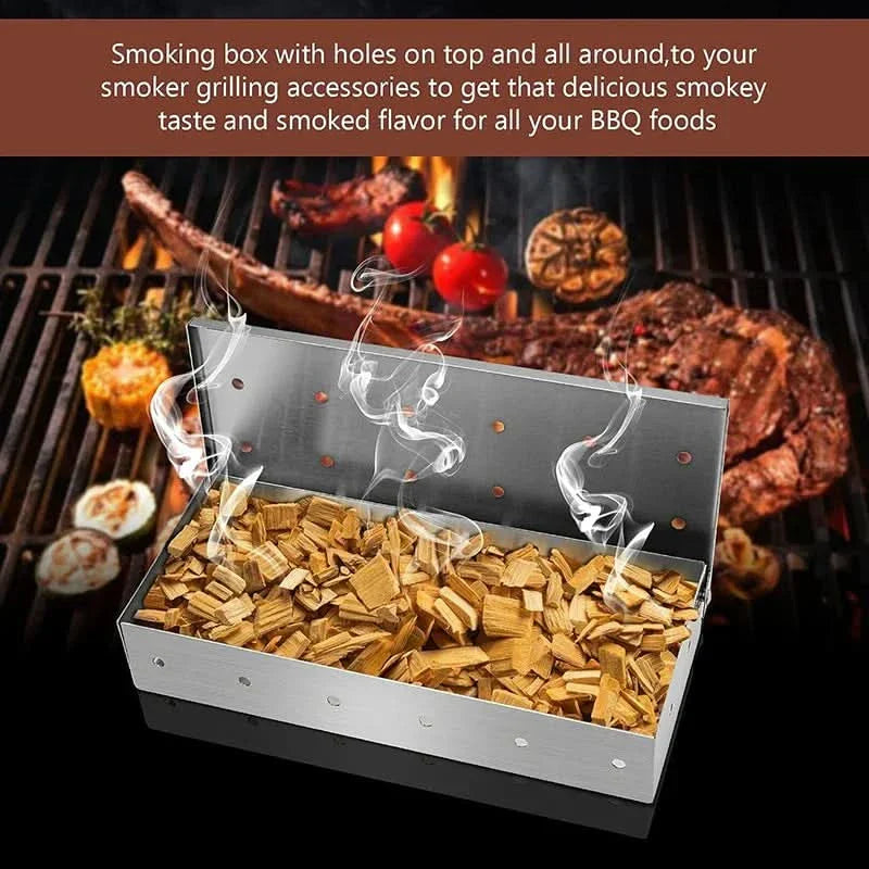 BowLift | GrillEdge Smoker Box – Intense Smoke Aroma for every BBQ