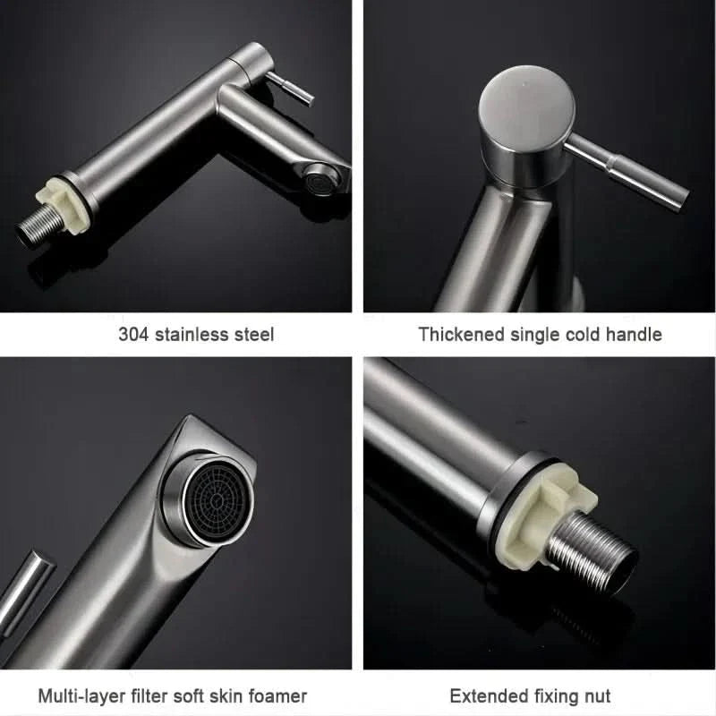 BowLift | ECOFLO - Modern Single Handle Bathroom Faucet