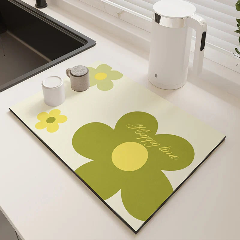 BowLift | Super Absorbent Large Quick Dry Non-Slip Kitchen Mat