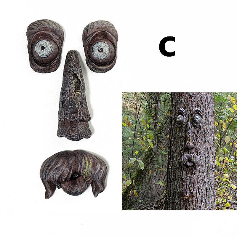 BowLift | Eyes of Nature: Tree Face Bird Feeder Station