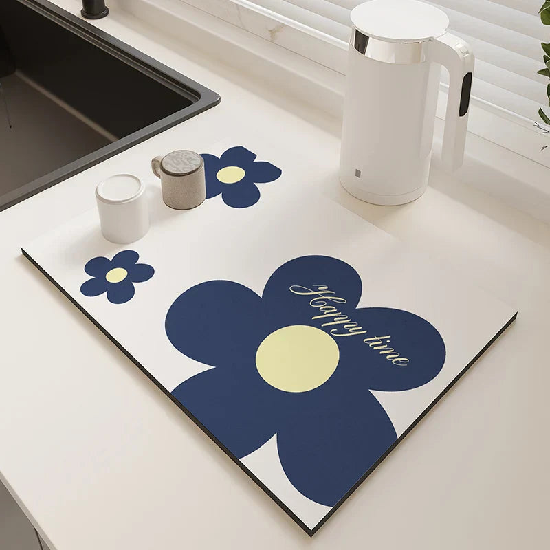 BowLift | Super Absorbent Large Quick Dry Non-Slip Kitchen Mat