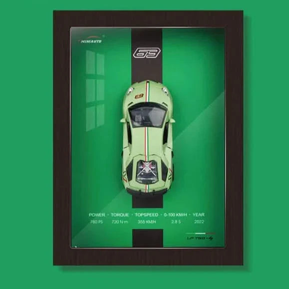 BowLift | Framed 3D Car Model Decorative Artwork