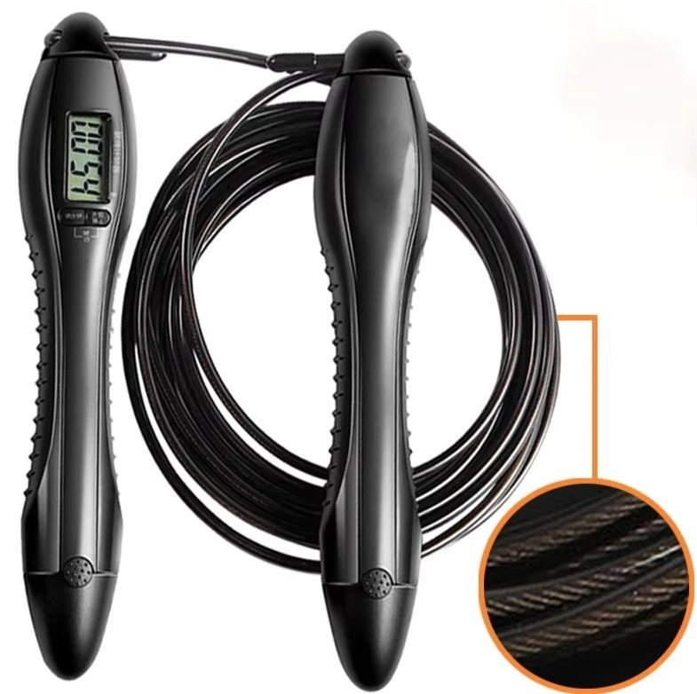 BowLift | Digital Counting Skipping Rope with 60 Second Timing Bell