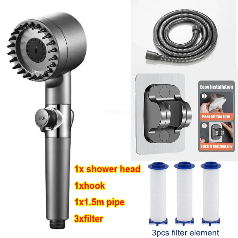 BowLift | HydroBlast Shower Massager