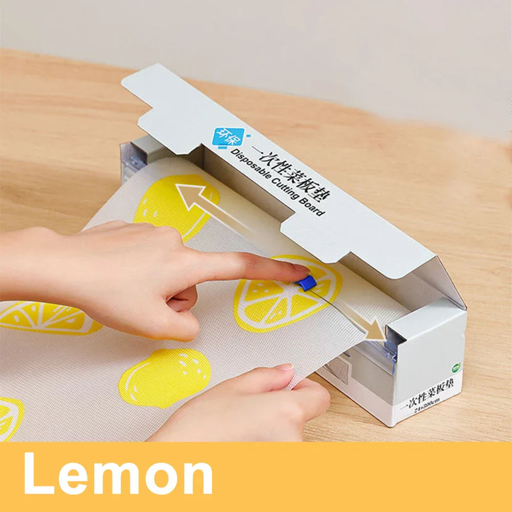 BowLift | Antibacterial Disposable Cutting Board Adhesive Plate Mat