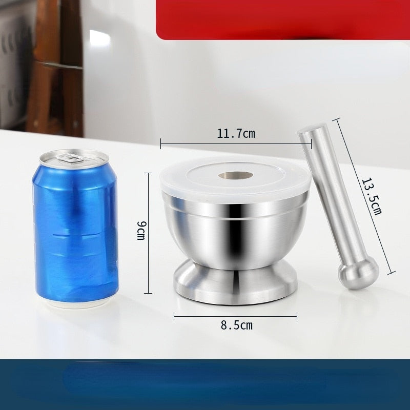 BowLift | Stainless Steel Effortless Garlic Grinding Bowl