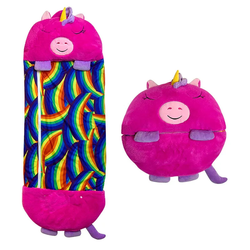 BowLift | DreamSnug 2-in-1 Kids Sleeping Bag and Plush Toy – Cute, Safe & Soft