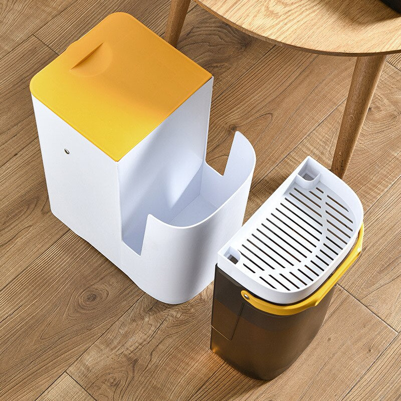 BowLift | 2in1 Dry & Wet Storage Easy Trash Can
