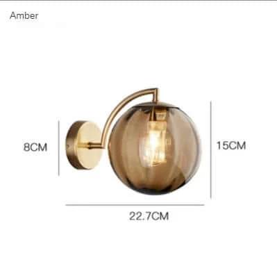 BowLift | Colorful Glass Modern Wall Lamp