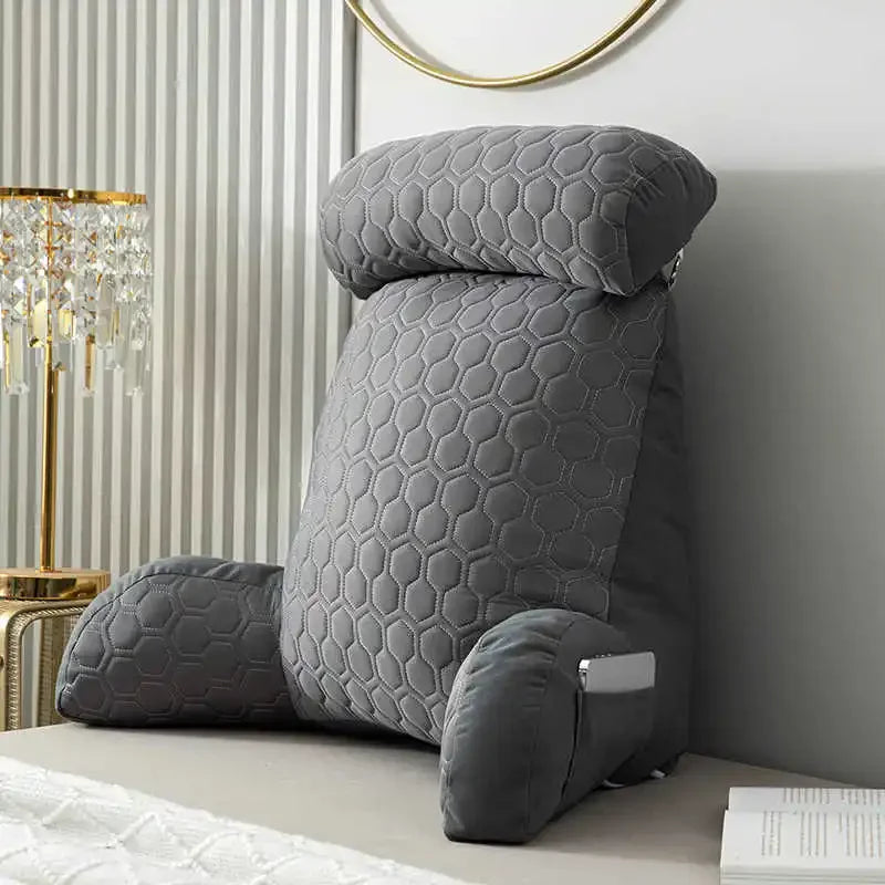 BowLift | Ultra Cool Latex Washable Comfy Reading Back Pillow