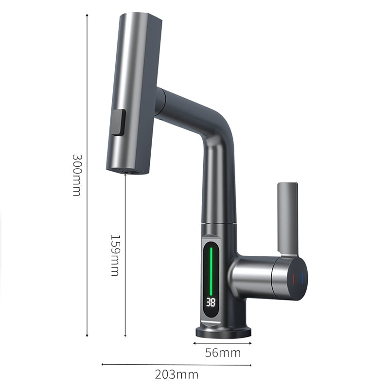 BowLift | Digital Temperature Display Faucet