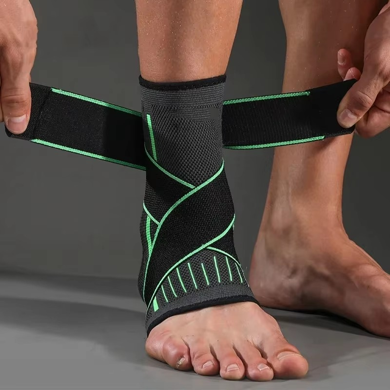 BowLift | Adjustable Compression Ankle Support Brace for Sports and Workout