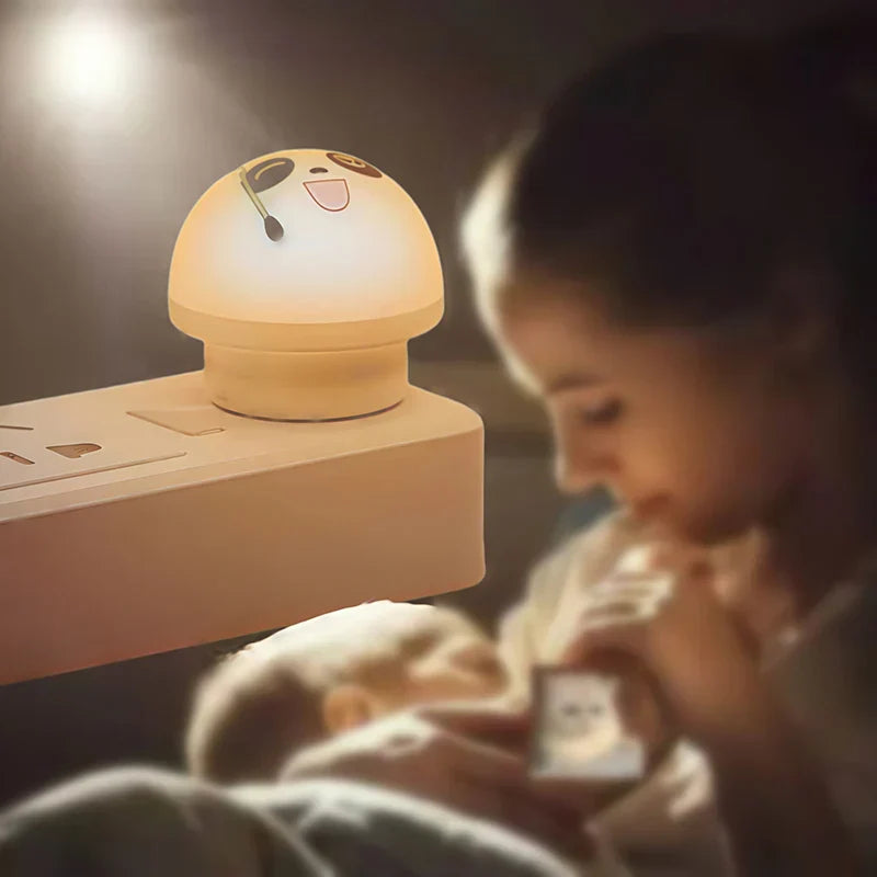 BowLift | Cute Panda Voice-Controlled LED Night Lamp