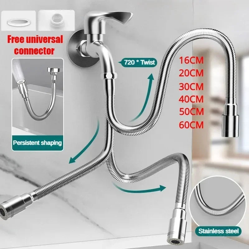 BowLift | Universal Flexible Adjustable Kitchen Faucet Extender Nozzle