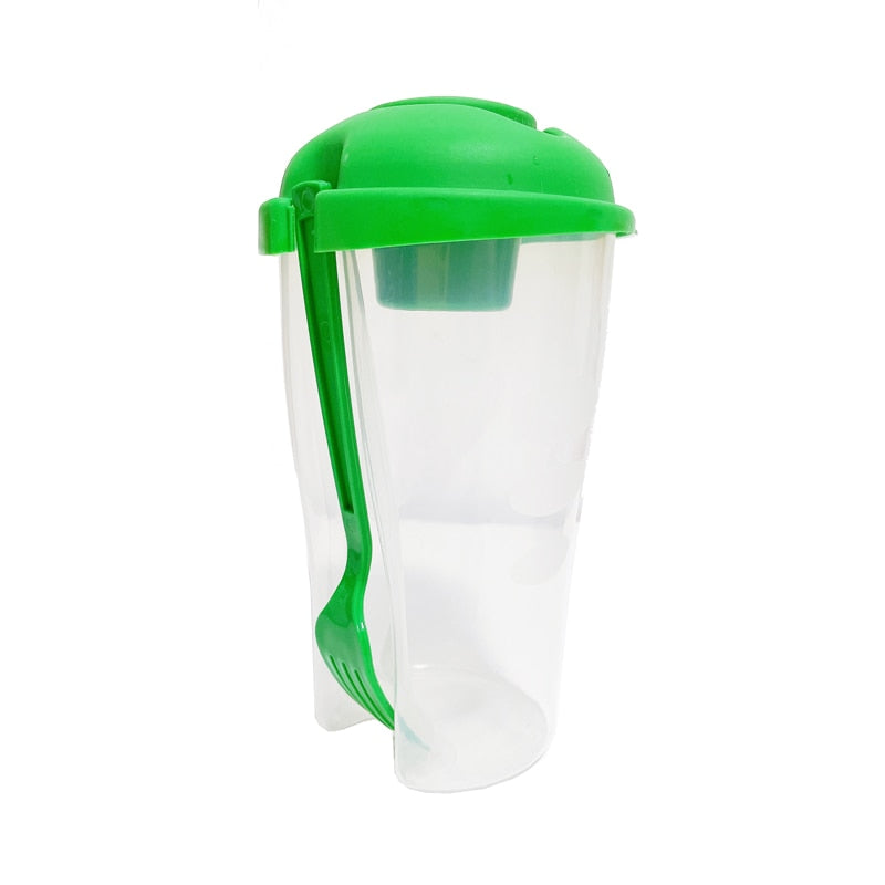 BowLift | Portable Built-in Fork Mini Salad Cup