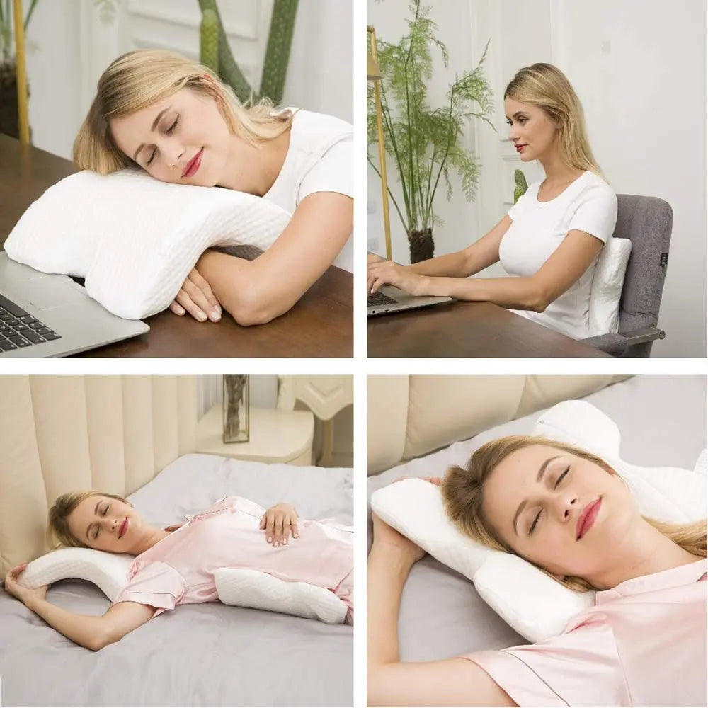 BowLift | Curved Orthopedic Memory Foam Pillow