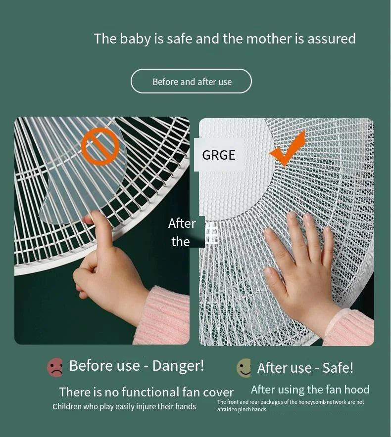 BowLift | Child Safety Protective Universal Electric Fan Net Cover