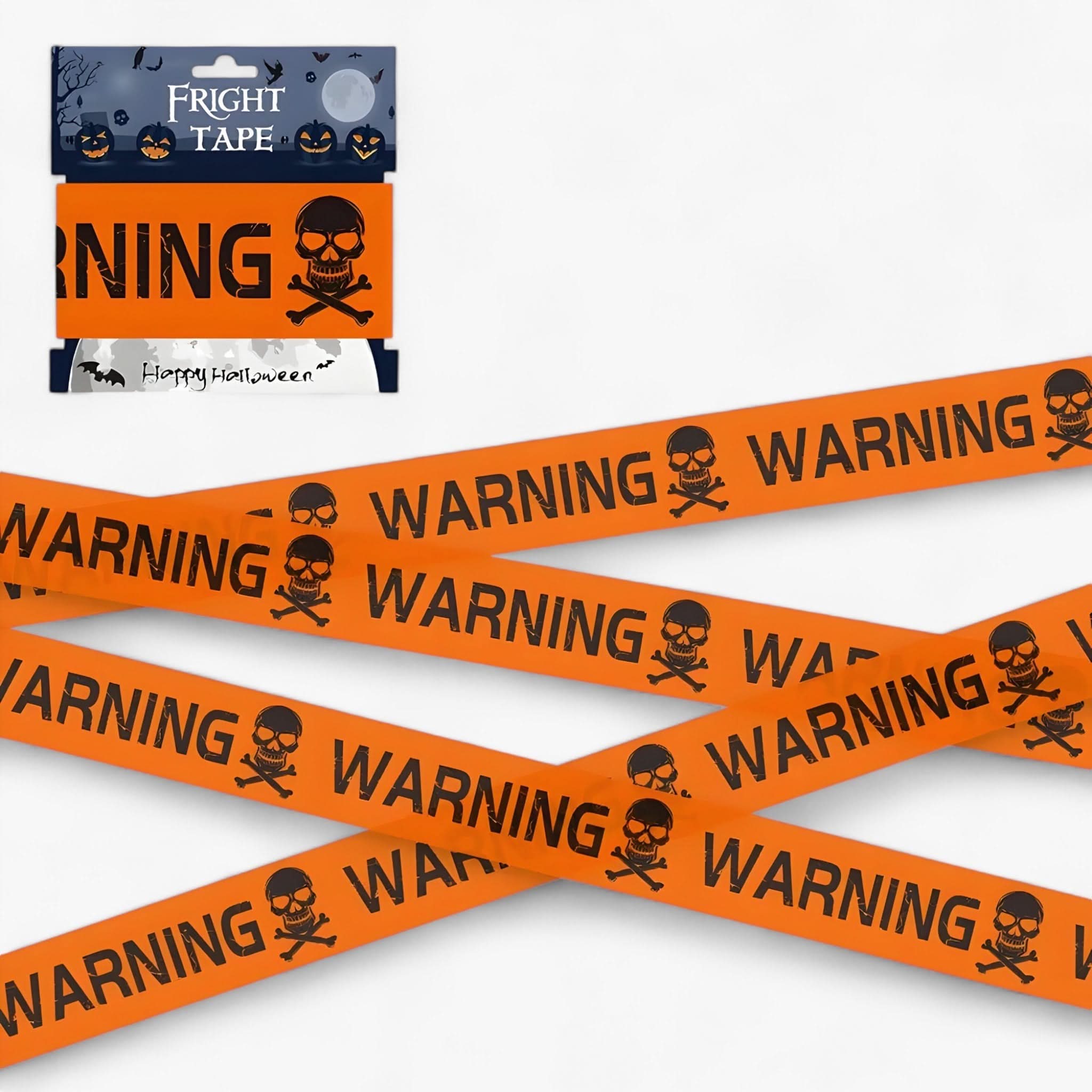 BowLift | Bandeau Warning Skull Halloween - Spooky Party Decoration