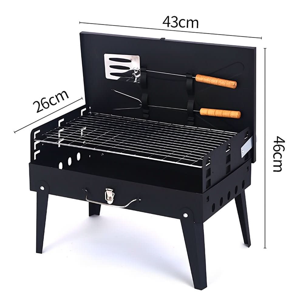 BowLift | Folding Steel Grill for Mobile BBQ & Spontaneous Grilling Fun