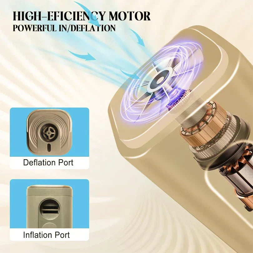 BowLift | AirFlare Mini Pump | Compact & Powerful | Perfect for Outdoor