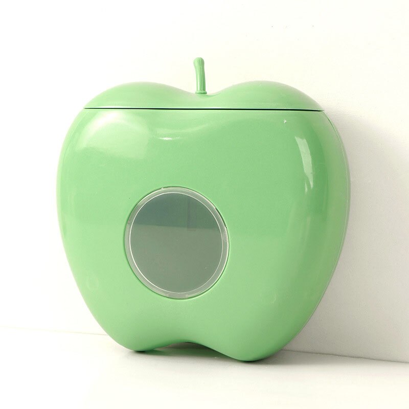 BowLift | Apple Shaped Wall Mounted Disposable Plastic Wrap Container
