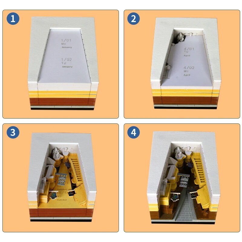 BowLift | 3D Illuminated Memo Pad