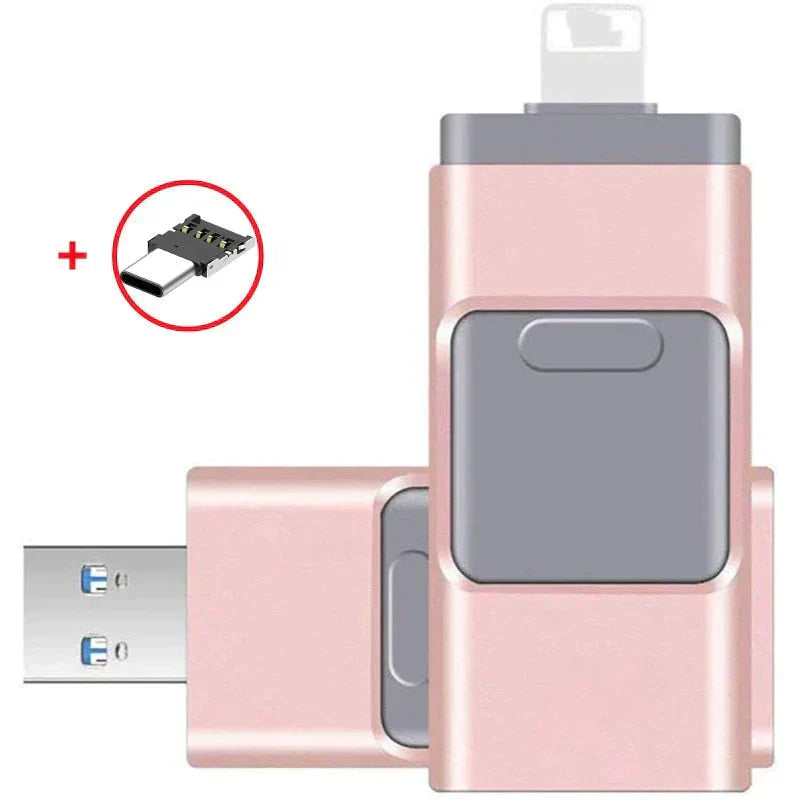 BowLift | DataFlex 4-in-1 Memory Stick – USB Storage for Phone, Tablet and PC