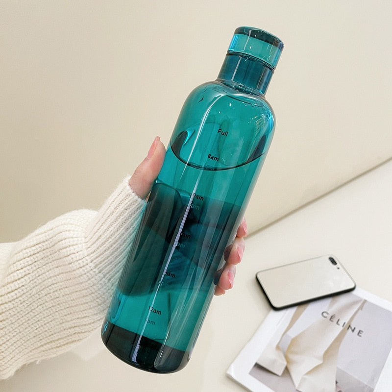 BowLift | Time Scale Heat-Resistant Glass Water Bottle