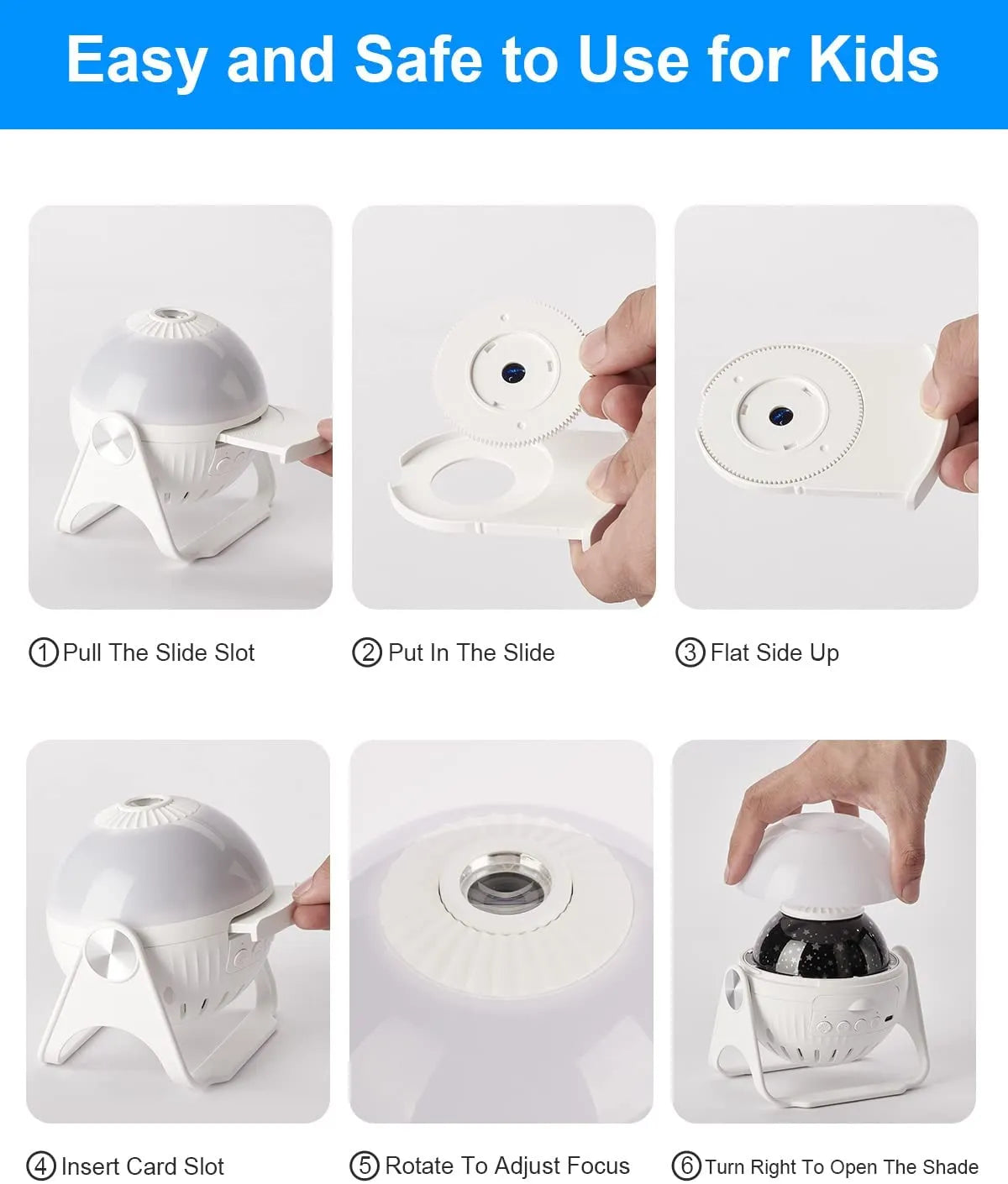 BowLift | Bedroom Starry Sky Projection