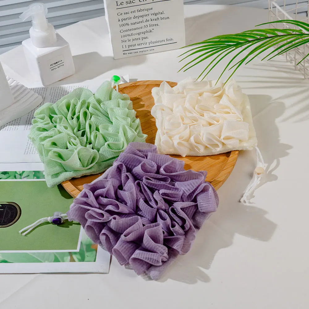 BowLift | 2-In-1 Exfoliating Mesh Shower Sponge