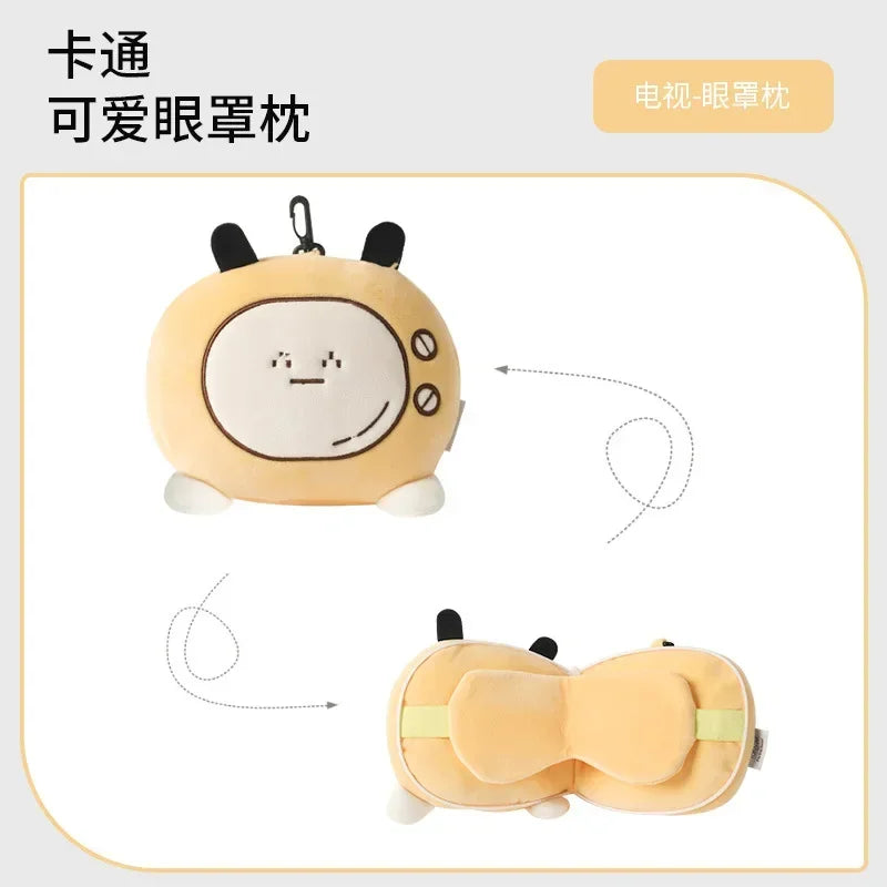 BowLift | 2-in-1 Travel Eye mask Pillow