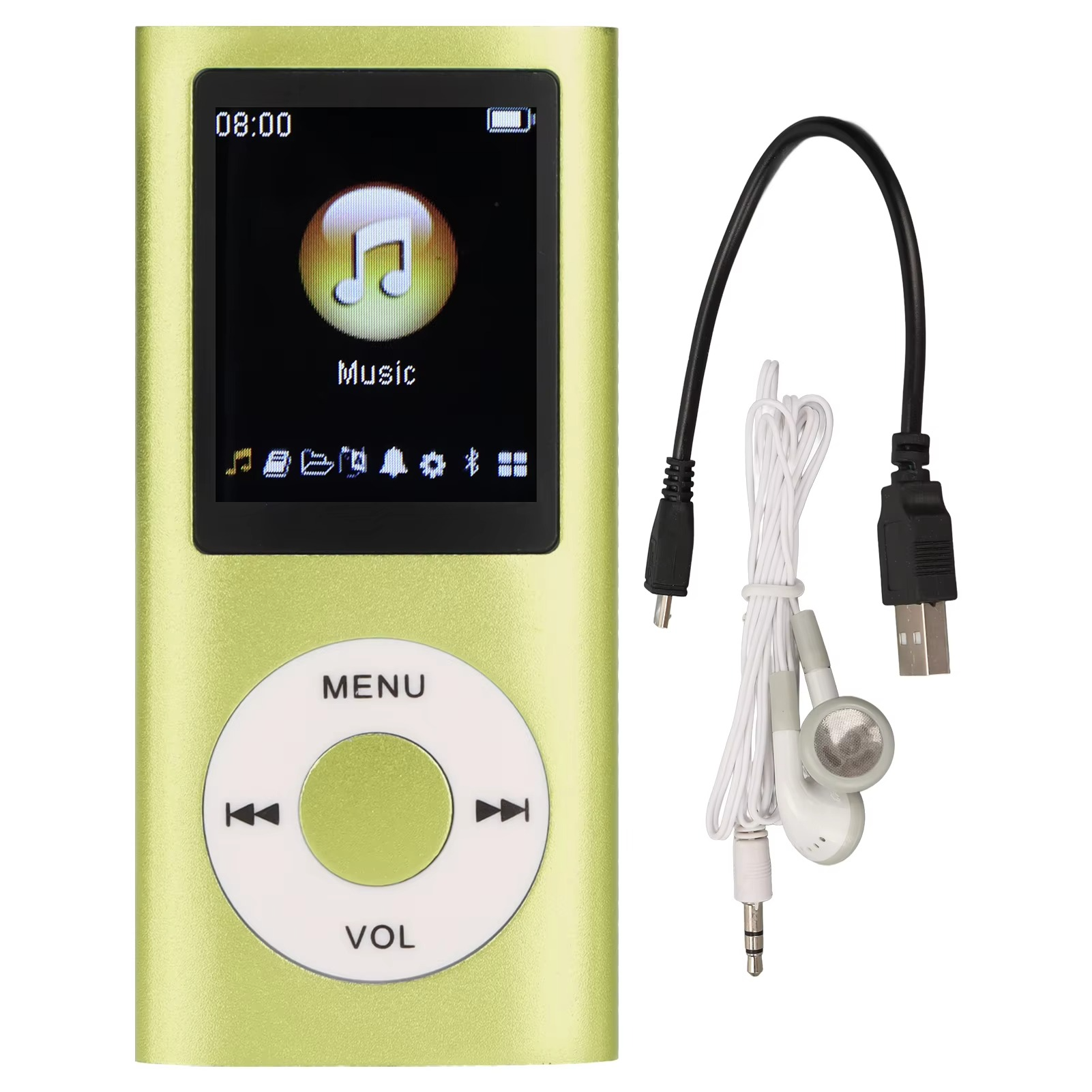 BowLift | Compact High-Resolution 1.8" LCD MP3 Player