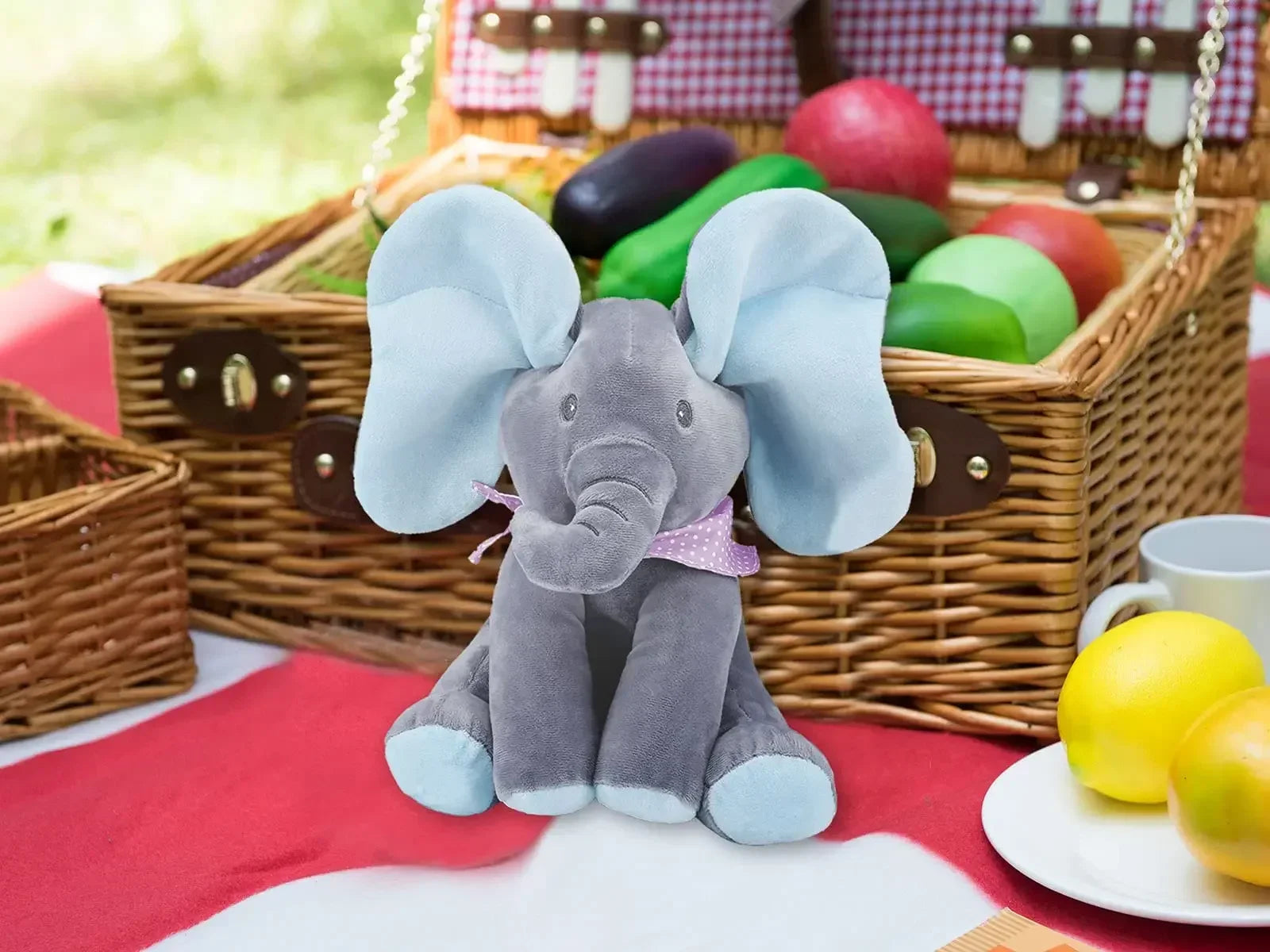 BowLift | Hide and Seek Elephant Plush Toy