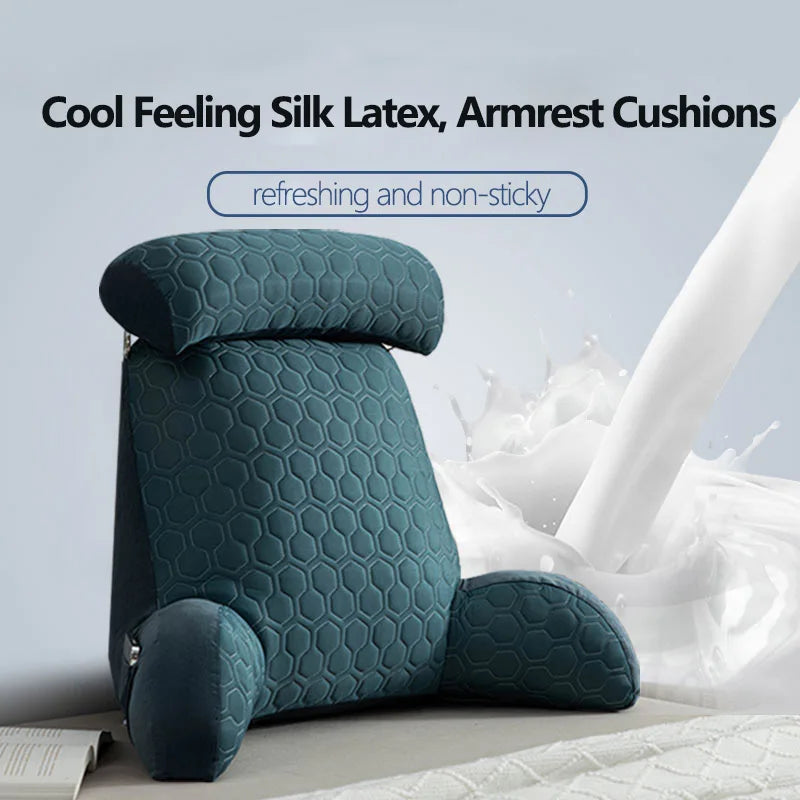 BowLift | Ultra Cool Latex Washable Comfy Reading Back Pillow